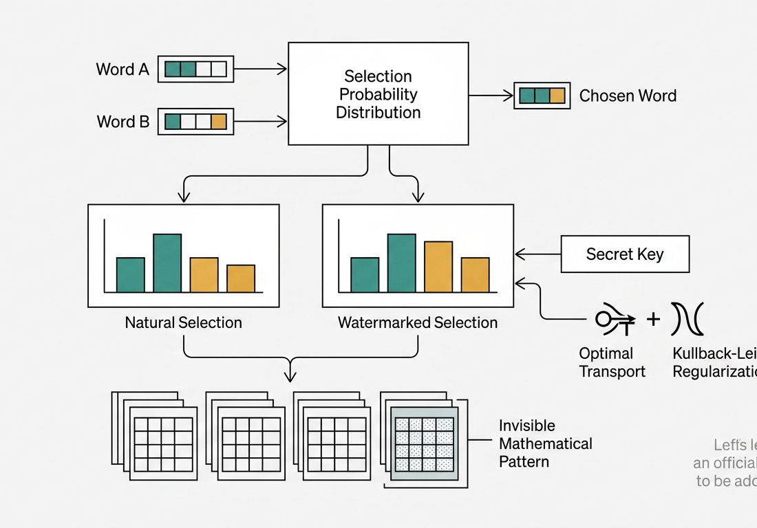 Diagrama vetorial minimalista com fundo claro, exibindo formas geométricas divididas em blocos azuis e âmbar interligados por linhas finas e setas direcionais discretas.