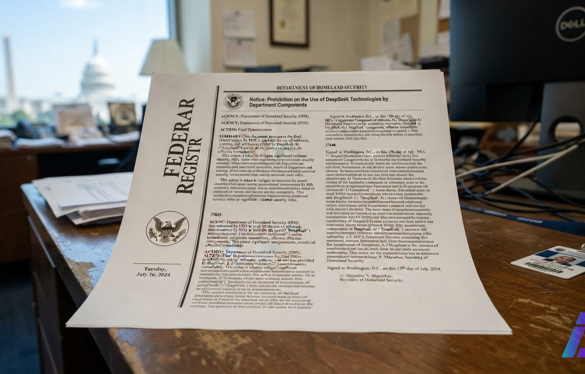 Folha impressa de documento oficial sobre uma mesa de escritório governamental, com uma caneta ao lado da linha de assinatura, iluminada pela luz da manhã que entra pela janela